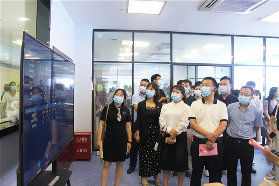 全市精神文明創建工作觀摩活動走進市中心血站